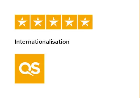 QS uni internationalisation 5star rating