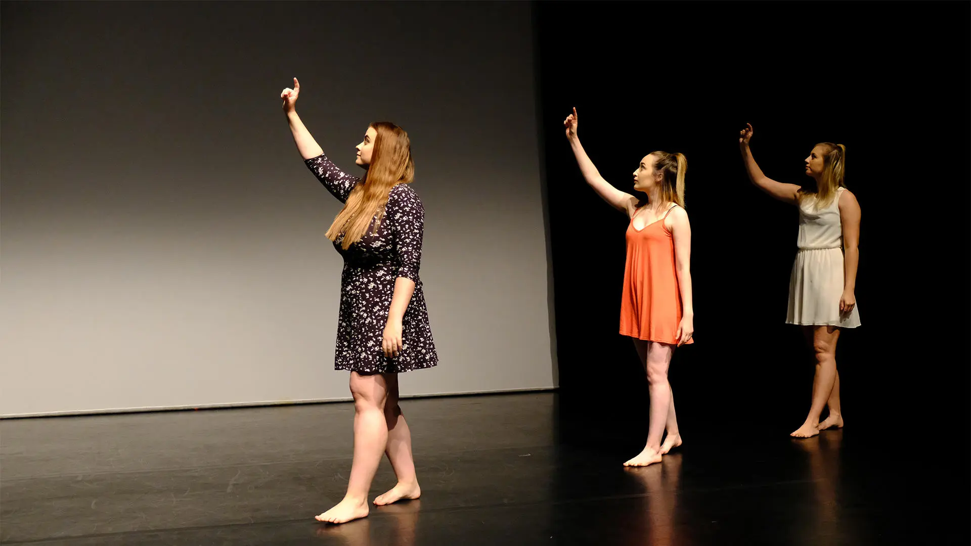 Dance Performance and Teaching students performing