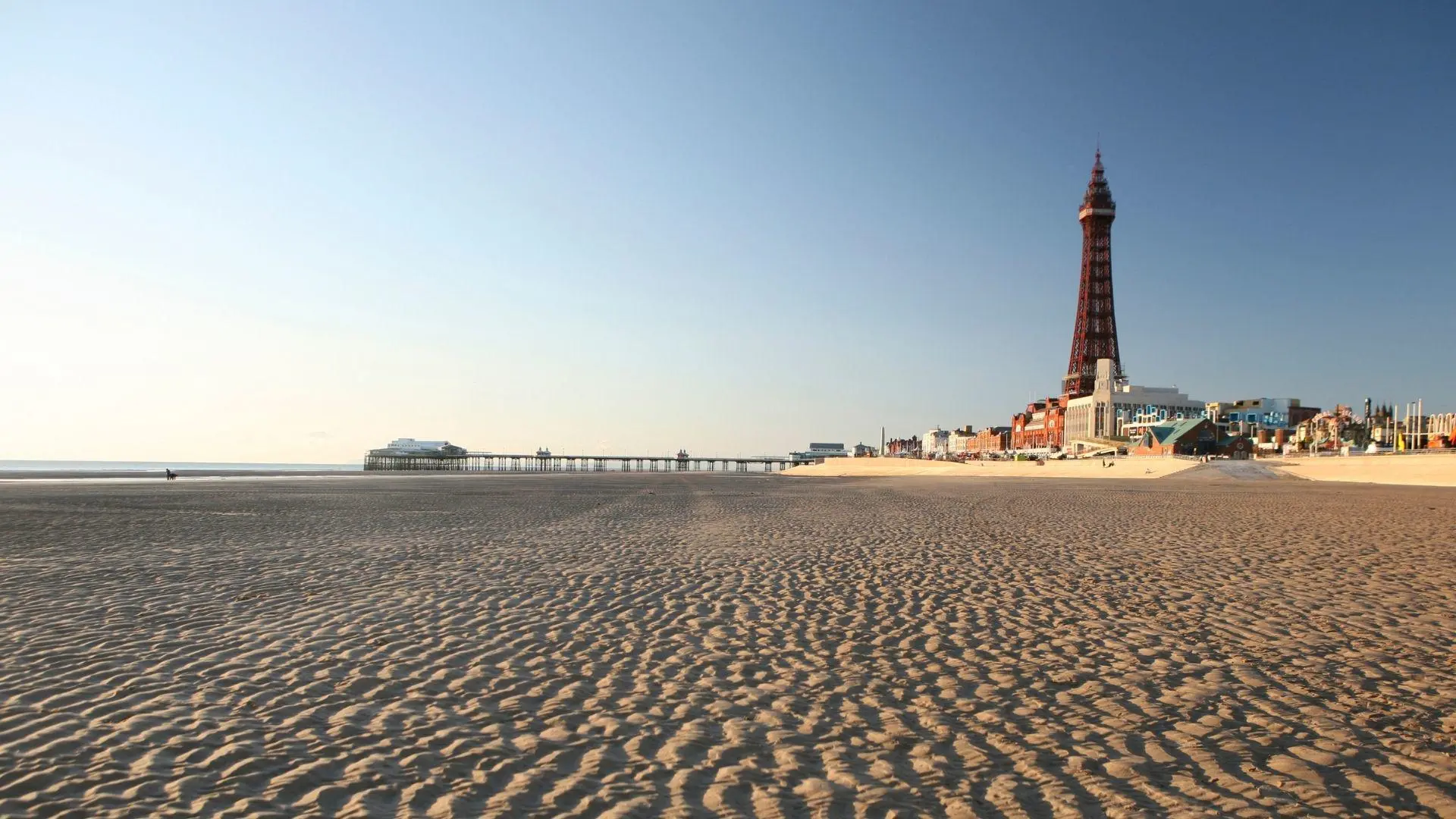 Blackpool Tower and Beach