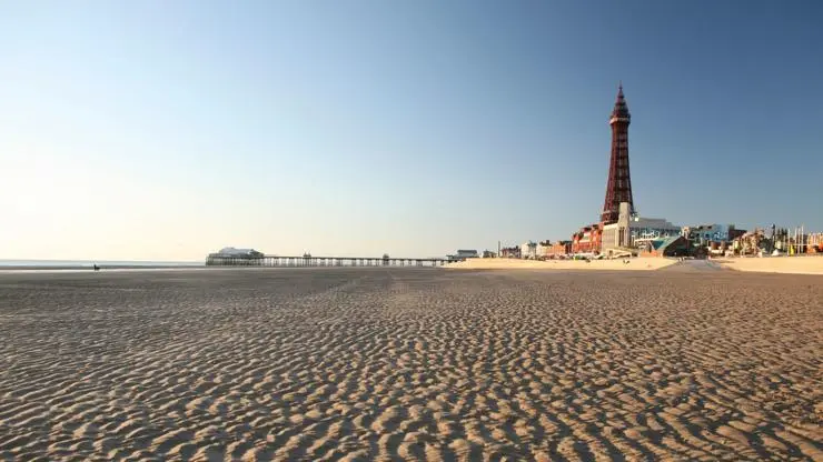Spend a day at the seaside in Blackpool.
