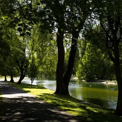 Thompson park Burnley river