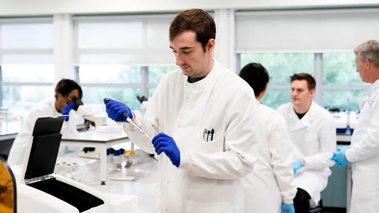 Study your degree apprenticeship in our industry-standard laboratories 