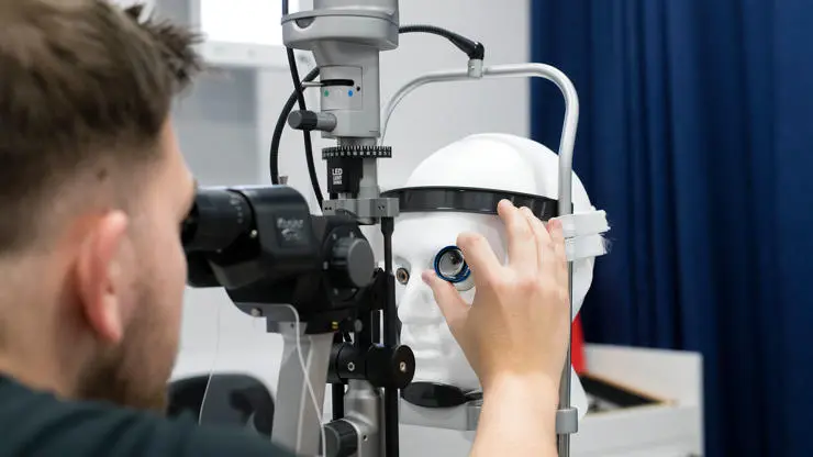 Study in our optometry course facilities 