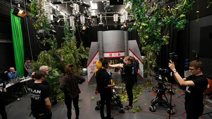 Sci-fi in a Week - Television Production Set