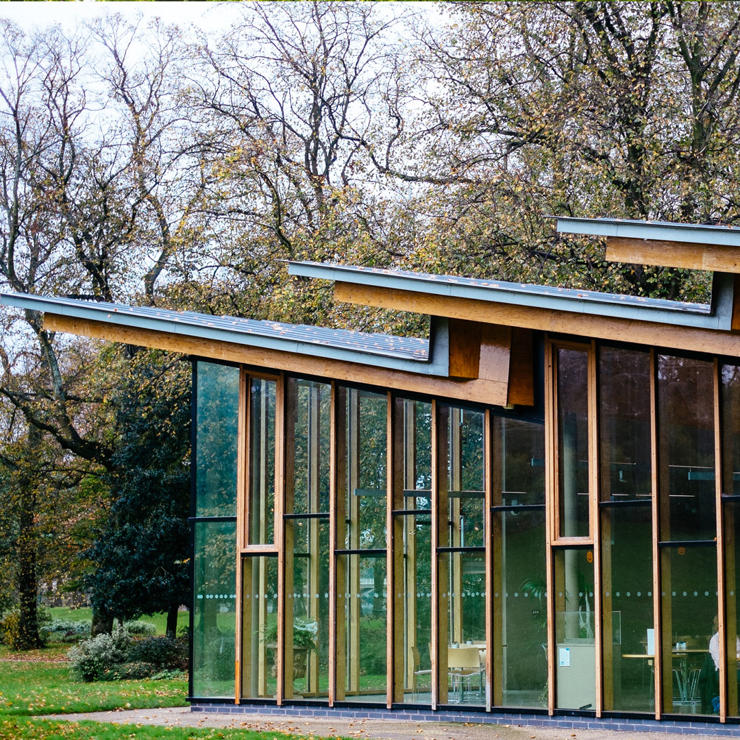 Grab a coffee from the Pavilion Cafe located in Avenham Park, photo courtesy of Preston City Council