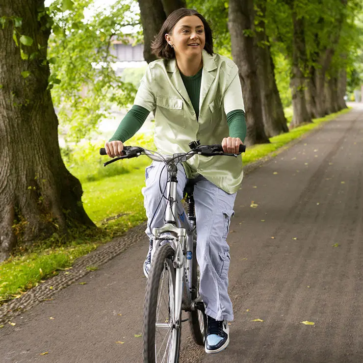 Avenham Park is the perfect destination for cycling and catching up with friends