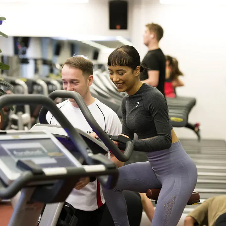 The gym facilities are an excellent place to help stay in shape - especially during the winter months.
