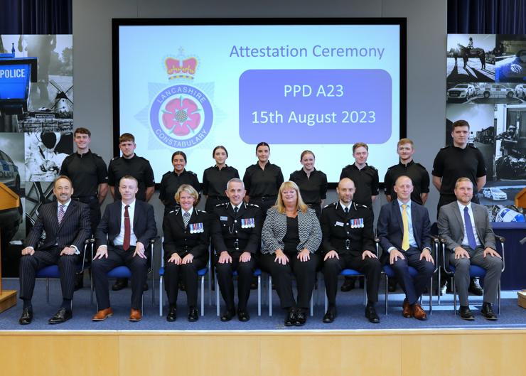 Lancashire Constabulary Policing Attestation Ceremony