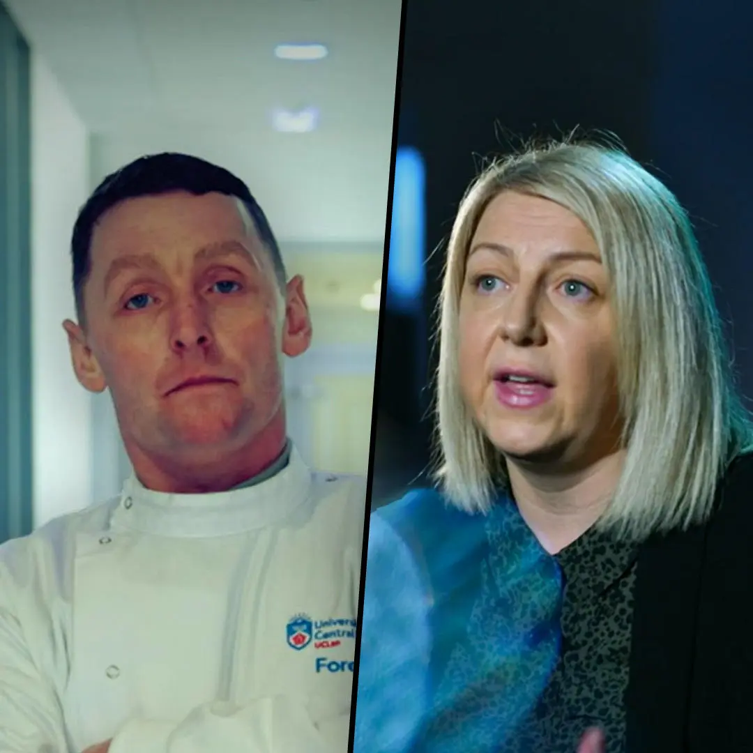 Academics Claire Hadley and Paul Langton in BBC's Frontline Fightback show