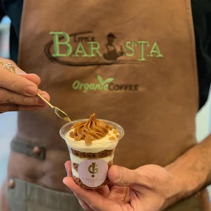 Get your coffee fix and why not a desert as well at Little Barista. 