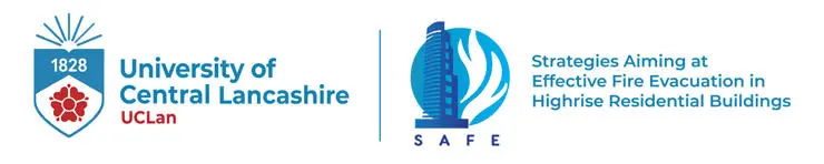 SAFE: Strategies Aiming at Effective Fire Evacuation in Highrise Residential Buildings logo