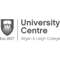 Wigan and Leigh University Centre logo