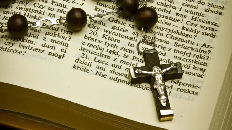 Christian Rosary beads