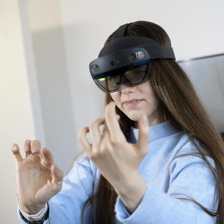 A student takes a creative approach to Computer Science with VR technologies.