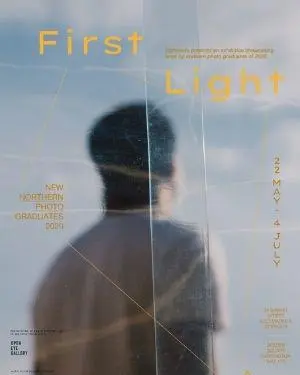 'First Light' 2020 graduates photo showcase poster
