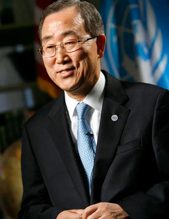 Ban Ki-moon, 8th Secretary-General of the United Nations.