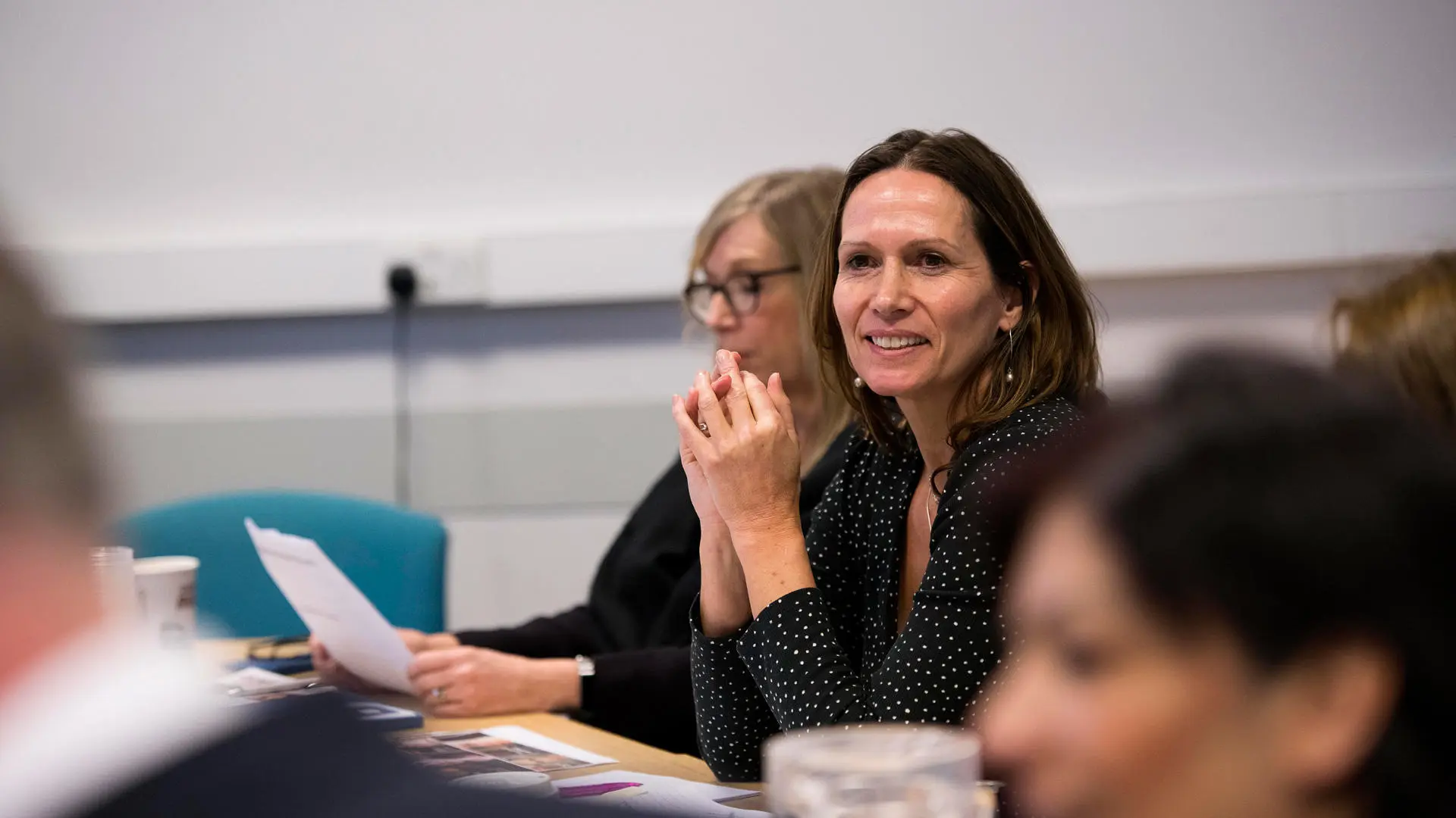 Delegates at a professional development event