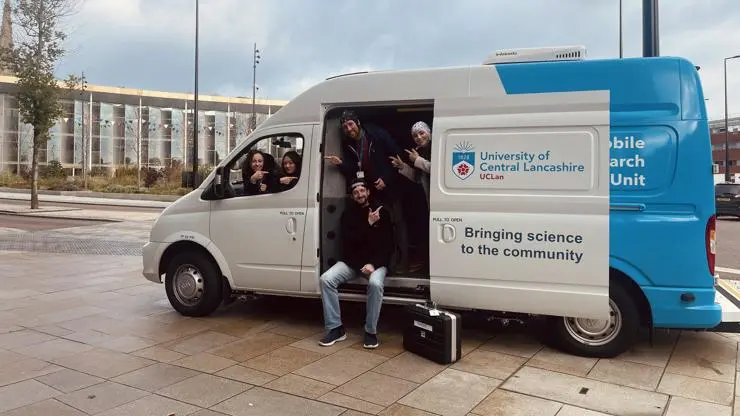 Our Mobile Research Unit team.