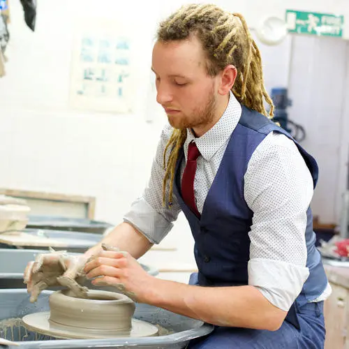 Matthew Wilcock, BA (Hons) Ceramics graduate