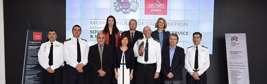 UCLan Cyprus signs innovative policing partnership