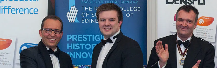 UCLan student James McParlane who has won the Dental Clinical Skills Competition.