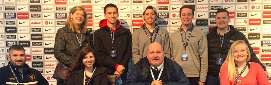 US students visit UCLan for sports industry knowledge exchange
