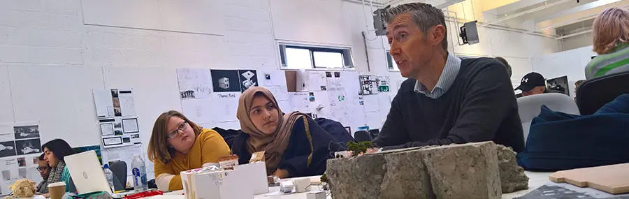 UCLan Architecture students attend workshop with BAM Construction