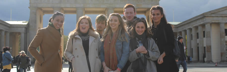 UCLan students attended the European Wearable Technology Conference in Berlin