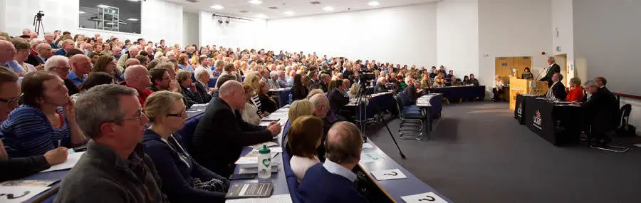More than 500 local people attended the debate on the UK’s future in the EU last night at the University