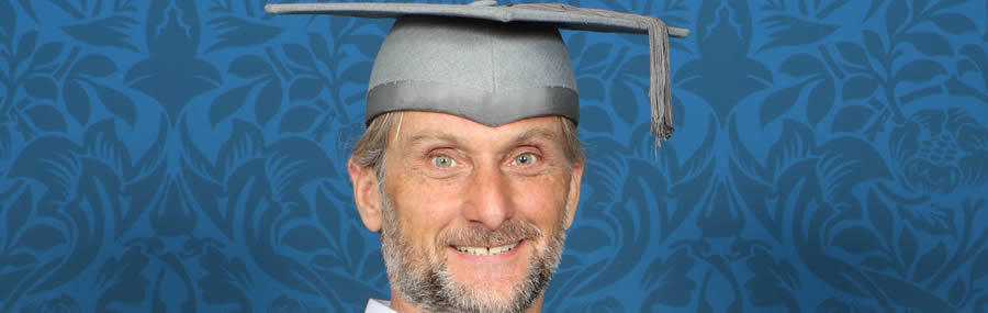 New University of Central Lancashire (UCLan) Honorary Fellow Carl Fogarty