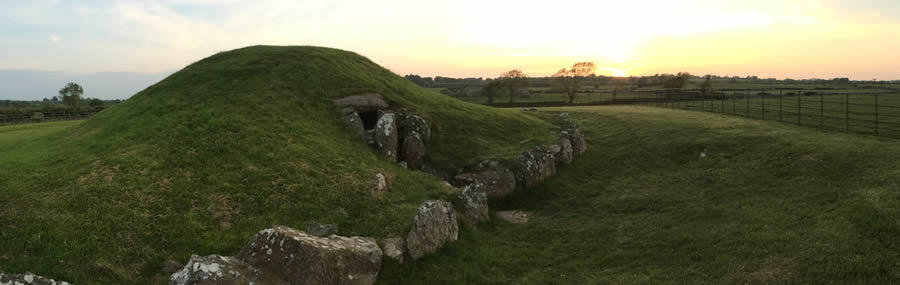 The Neolithic passage tomb of Bryn Celli Ddu, located on Anglesey, where the archaeological dig will take place.