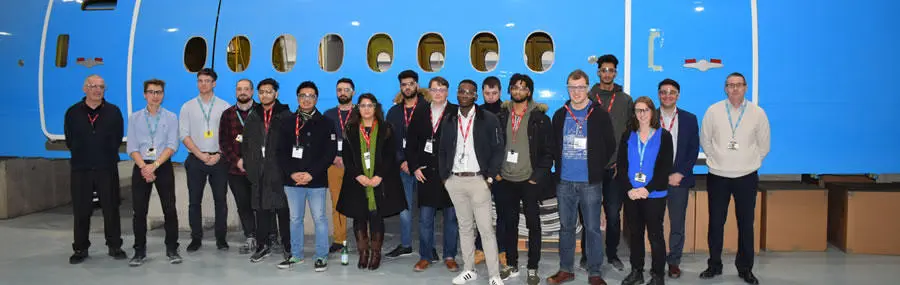 UCLan students aim for the skies after EDM visit