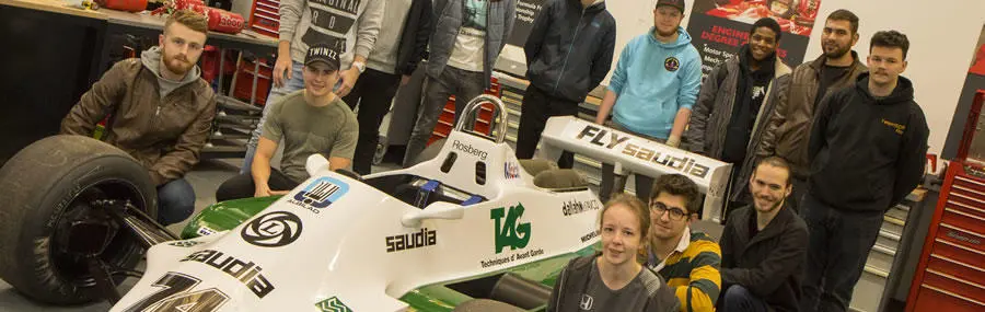 Formula One comes to UCLan