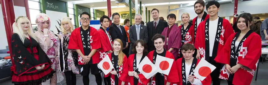 Japanese Minister visits UCLan for cultural celebration