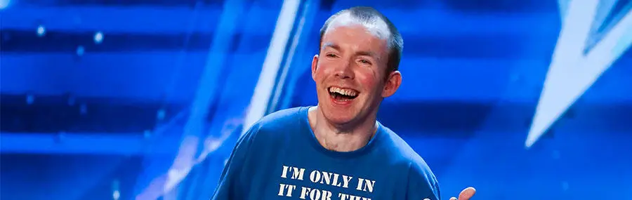 Lee Ridley who has been chosen as the winner of Britain’s Got Talent
