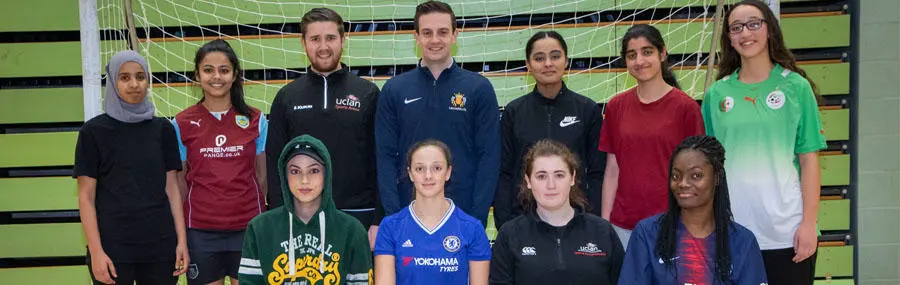 Lancashire FA helps UCLan launch first women’s futsal team