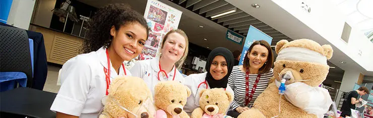 UCLan students help out at the annual Preston Health Mela.