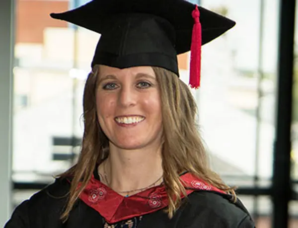 New BSc (Hons) Sport and Exercise Psychology graduate Jacqui Flynn.