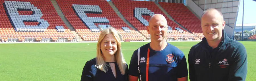 UCLan is delighted to embark on this new partnership with Blackpool FC