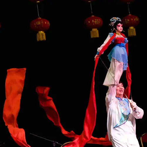 The Guangzhou Art Troupe from China perform