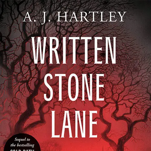 A J Hartley’s new book, Written Stone Lane.