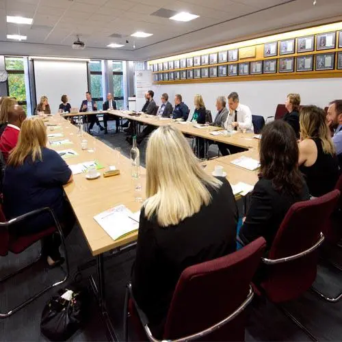 Business leaders gathered at UCLan for the event