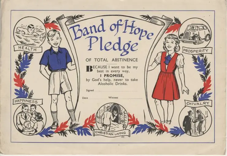 Band of Hope pledge