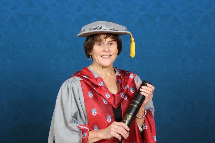 Honorary Doctorate Dr Gill Hey