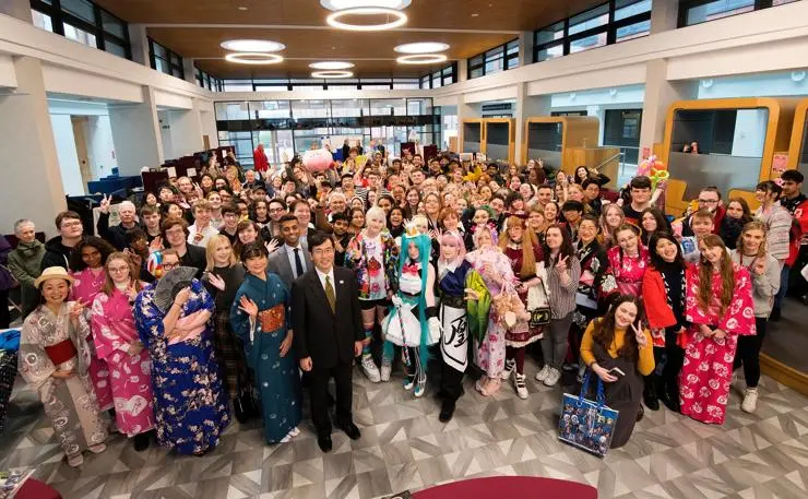 Participants at Japan Day celebrations