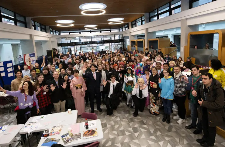 It was a fantastic turnout for UCLan's ninth Japan Day, with staff, students and the community all coming together to celebrate