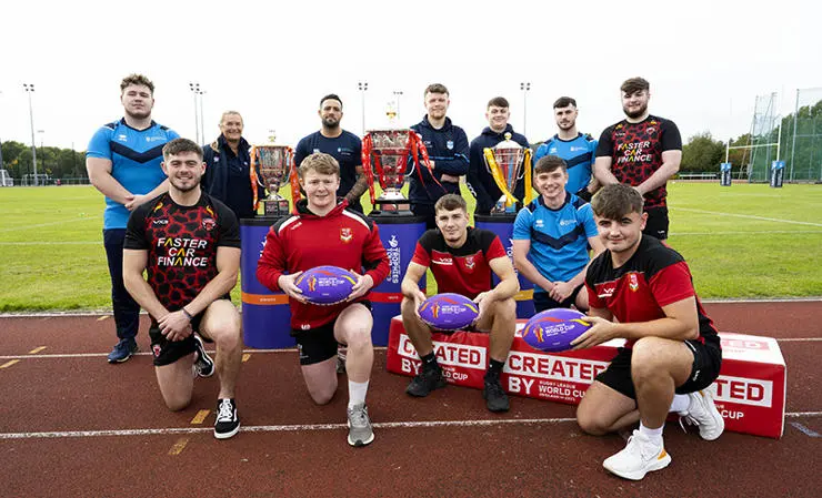 UCLan Men's Rugby League players 