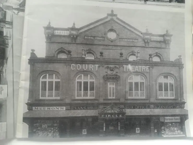 The old Royal Court Theatre on King Street,, Wigan